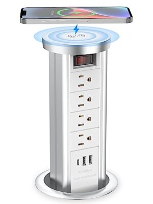 BTU Pop Up Outlet with USB & AC