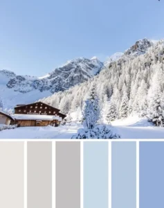 winter wonderland color palette