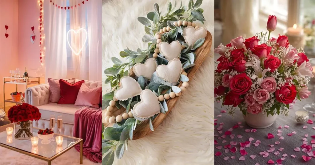 Romantic Valentine’s Day Home Decor Ideas
