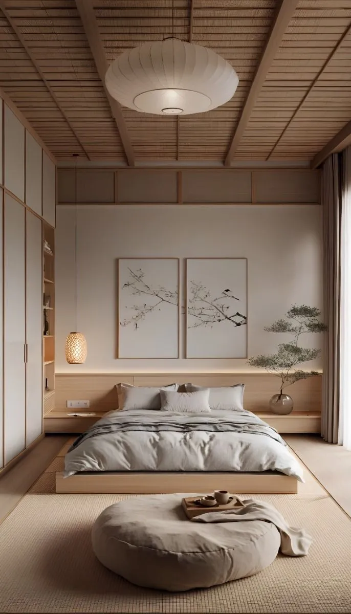 Sustainability is deeply ingrained in Japandi design. Furniture made from sustainable wood, natural fibers in rugs, and organic materials in bedding highlight the commitment to eco-conscious choices. Beyond materials, the philosophy of living with less promotes longevity and mindful consumption, aligning with modern sustainability practices.

