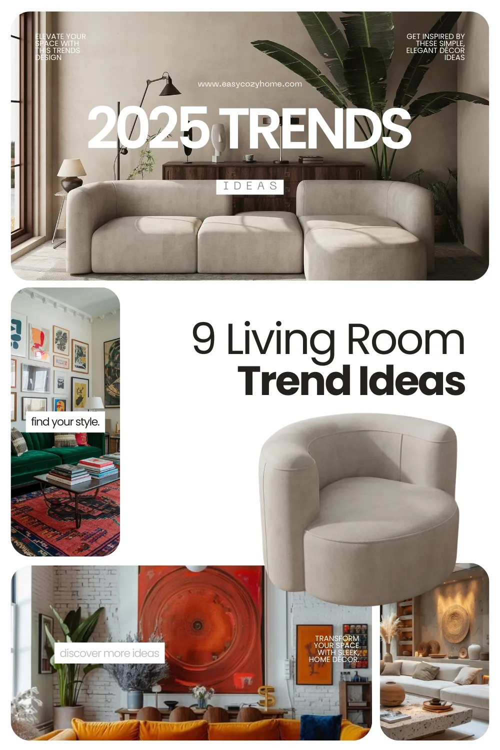 9 Living Room Trends for 2025 Decor