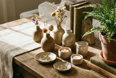 Transform your space with earthy coil pottery pieces—vases, candle holders, and jewelry dishes made from natural ceramic textures. #ceramic #potteryideas #coilpottery