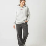 Cozy Sunday morning aesthetic, oversized French toast hoodie with vintage food graphic. Brunch outfit inspiration for slow living lifestyle.