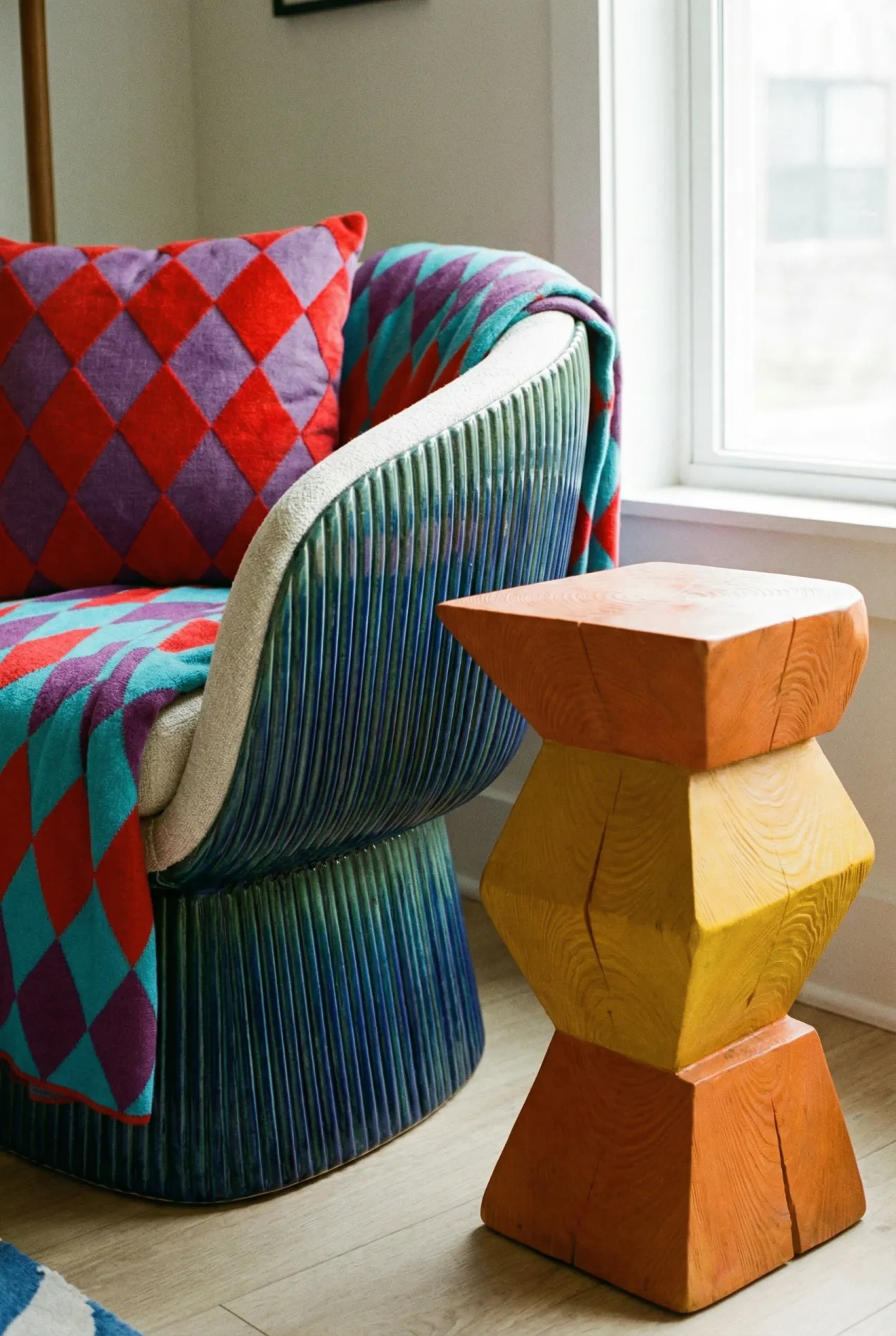 Discover how sculptural furniture defines FunHaus decor style. See curved chairs, fluted tables, and unique shapes that add movement and whimsy to your space. Learn how one statement piece can transform a room.