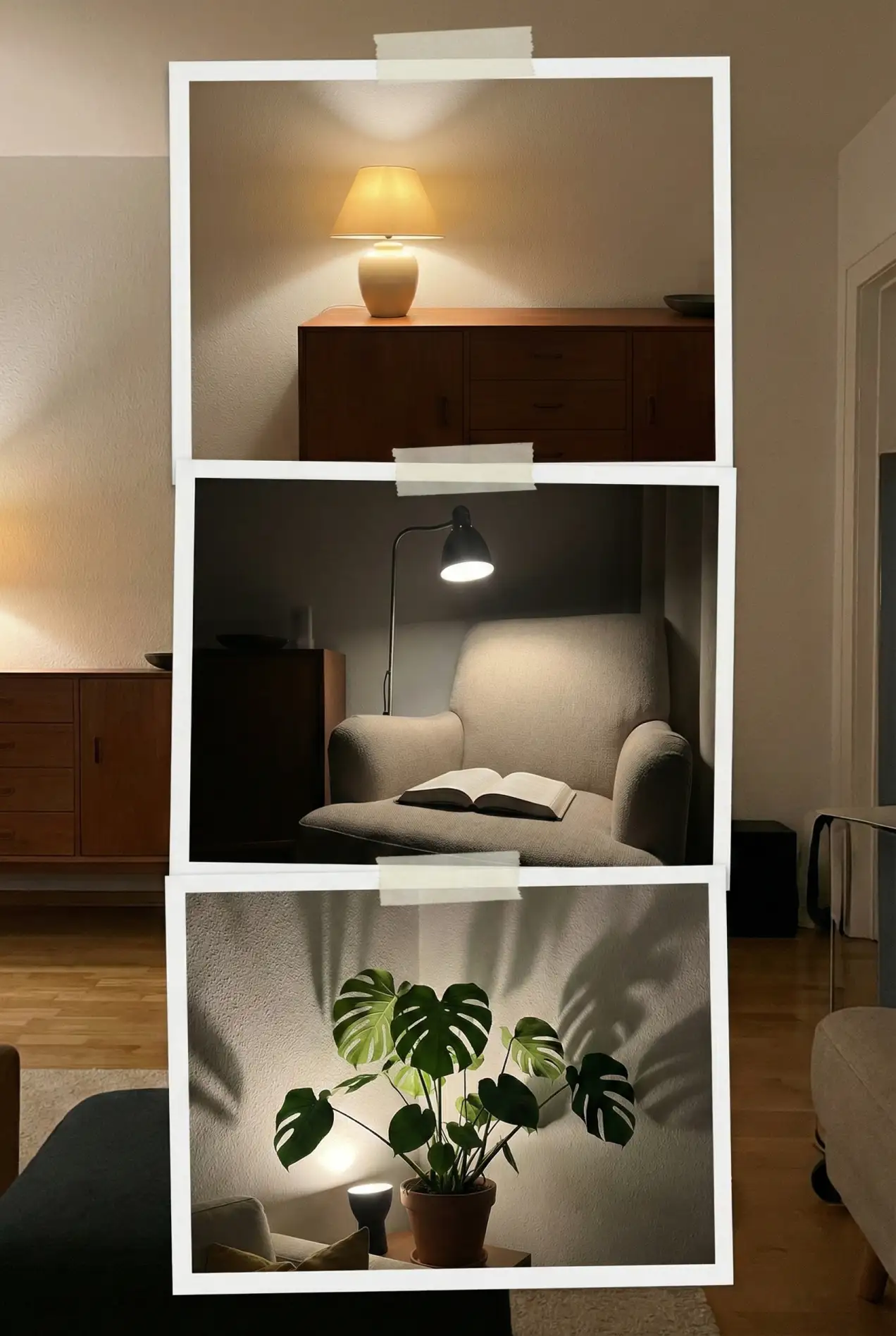 Ambient, task, accent. That’s the whole formula. Use this quick visual to plan your lamps so your room looks deeper, warmer, and more finished at night. Save this cheat sheet for later. #layeredlighting #lightingcheatsheet #ambientlighting #tasklighting #accentlighting #homedecorideas #cozyhome #livingroomdesign #warmlighting #interiorstyling