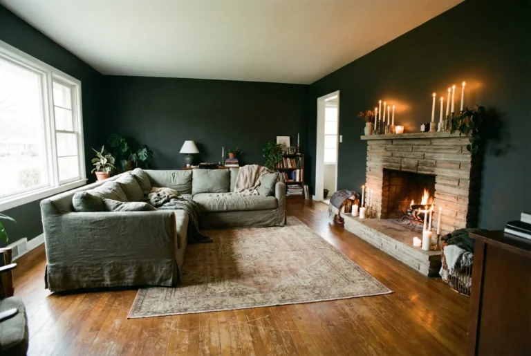 Tired of boring white walls? Learn how to achieve the moody Wuthering Heights aesthetic in your own house without a massive budget. These simple styling and paint rules will make your living space feel incredibly cozy, intentional, and warm.