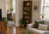 Small Living Room Coffee Table Ideas That Still Leave Room to Live Illustrative small apartment living room with an oval walnut coffee table, a low bowl for remotes, two books and a clear surface for daily use.